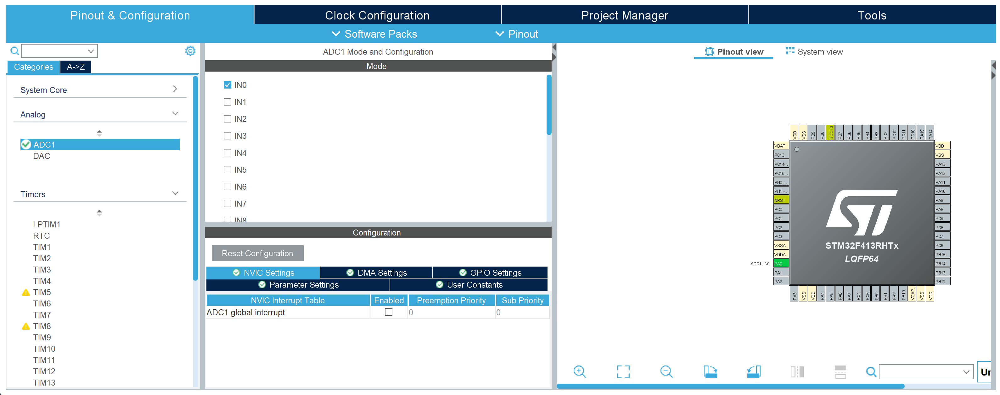 Full Configuration View