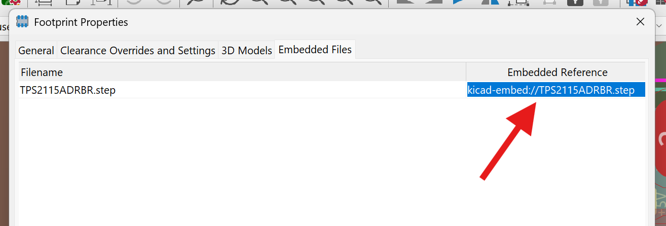 Copying Embedded Reference